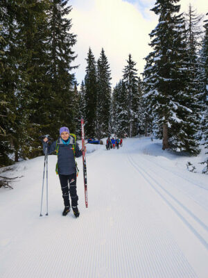 Lange + Laufen + Schnee = Langlaufen in Osttirol