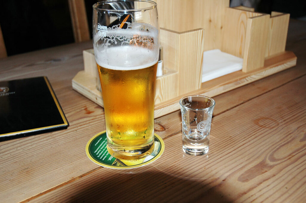 Prost - ein Hüttenmenü......