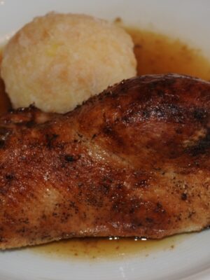 Knusprige Ente nach Art des Hauses