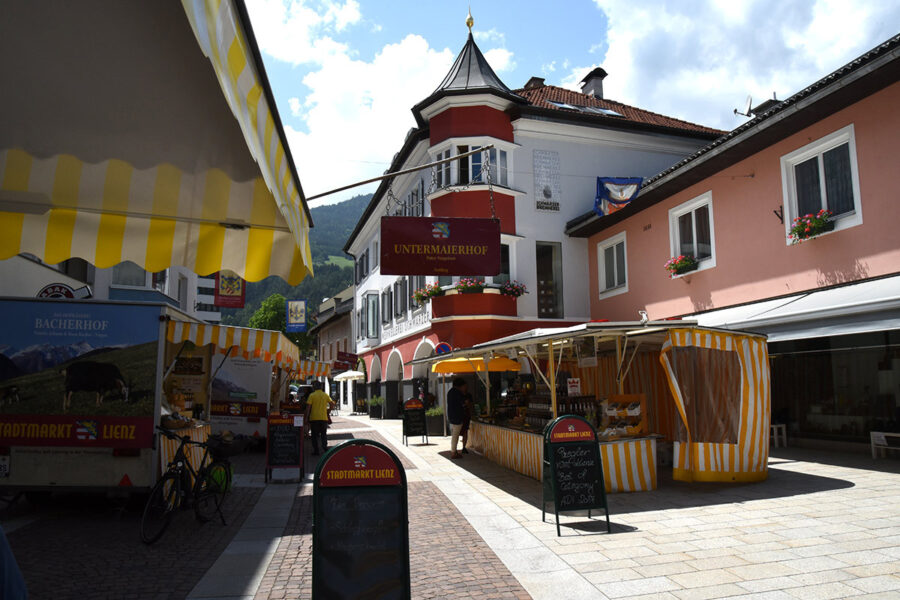 Genuss und ein gutes Lebensgefühl – der Stadtmarkt in Lienz