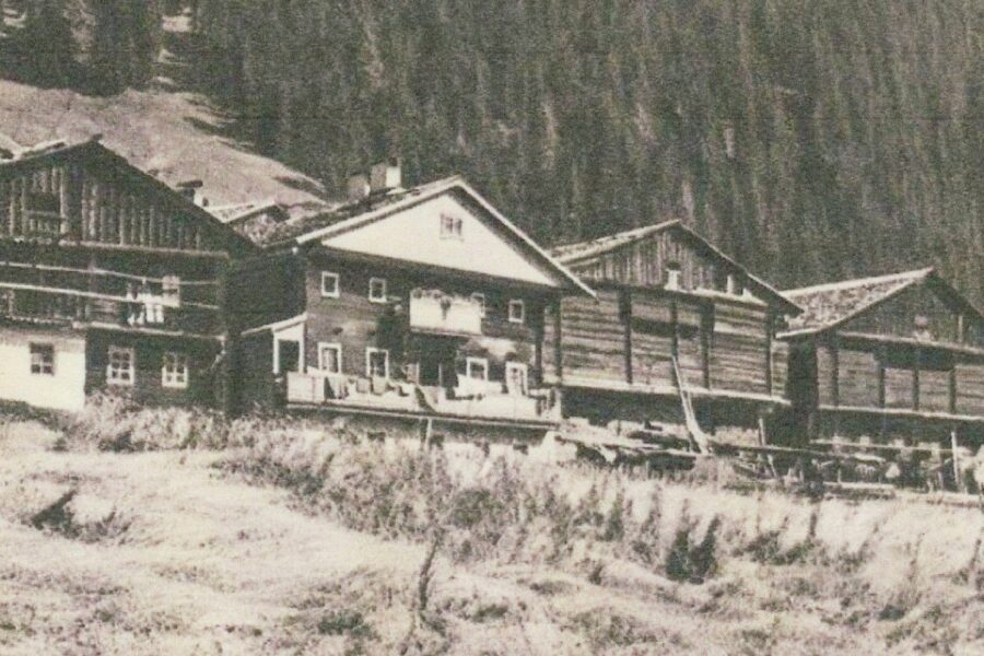 Obertilliach in Bildern – einst und heute