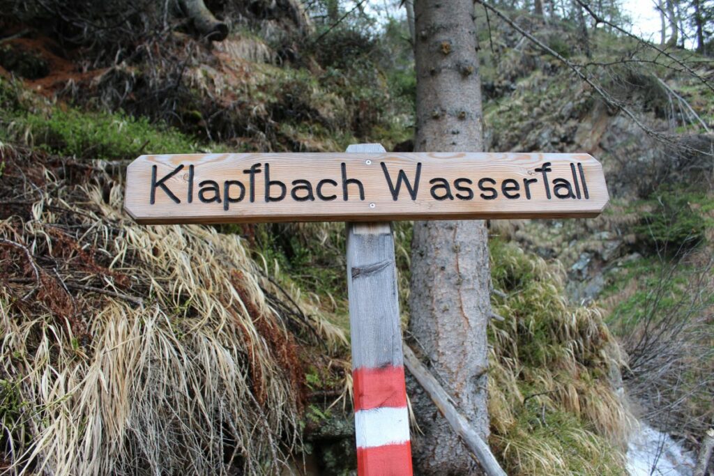 Klapfbachwasserfall