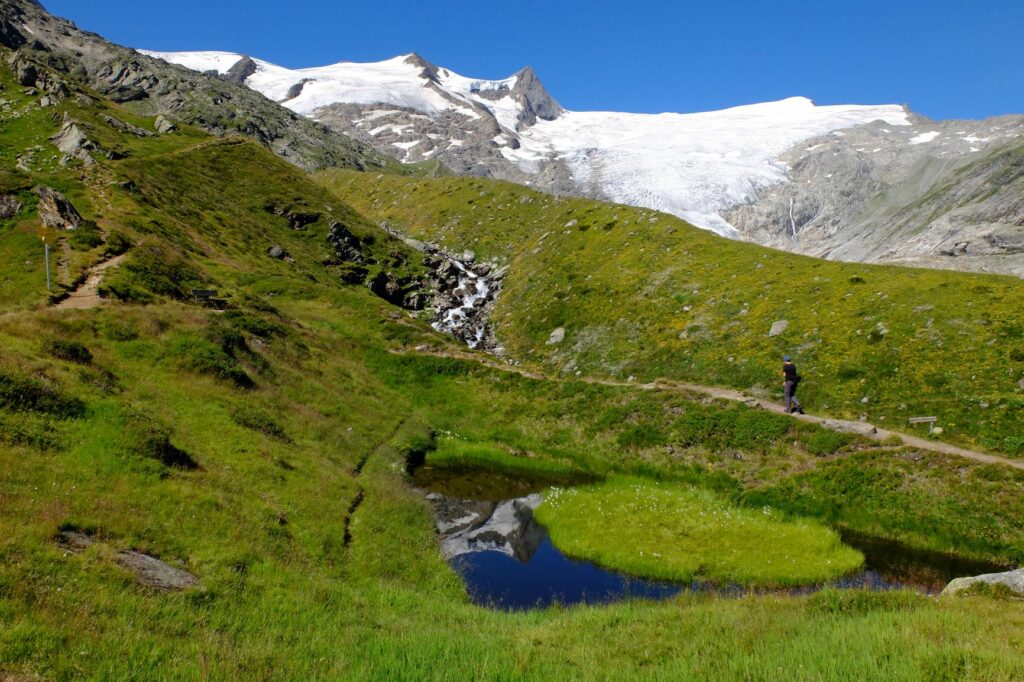 Der Tümpel mit dem Namen Auge Gottes in der Venedigergruppe