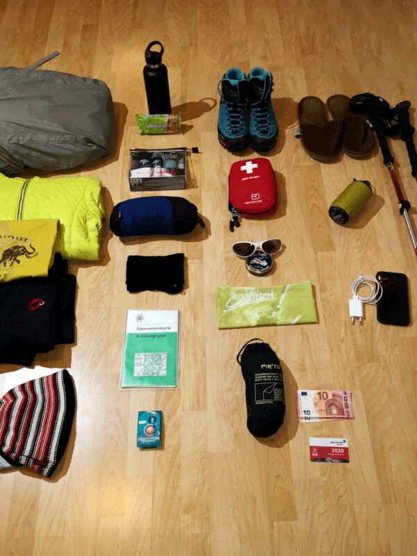Gut ausgerüstet: Packliste für deine Weitwanderung in Osttirol