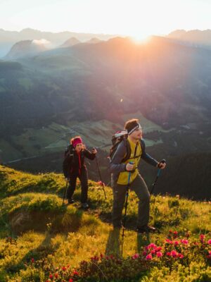 Mit dem FLUGS E-Car zu einem der schönsten Sonnenaufgänge