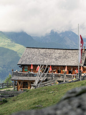 Der Hummer in den Dolomiten