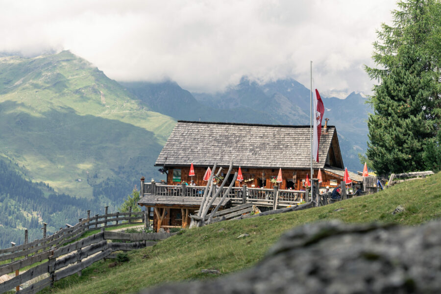 Der Hummer in den Dolomiten