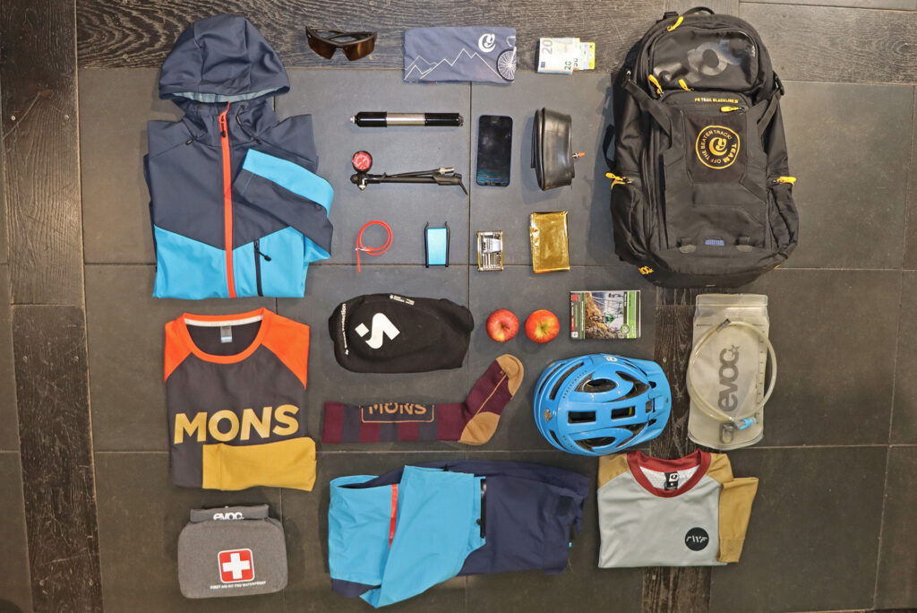 Packliste E-Mountainbike Tour