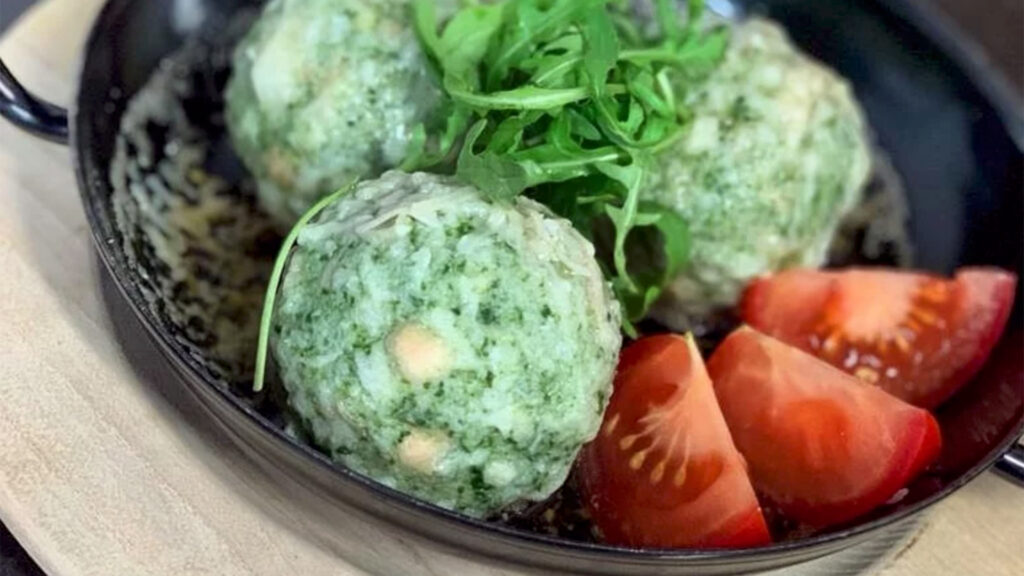Spinatknödel