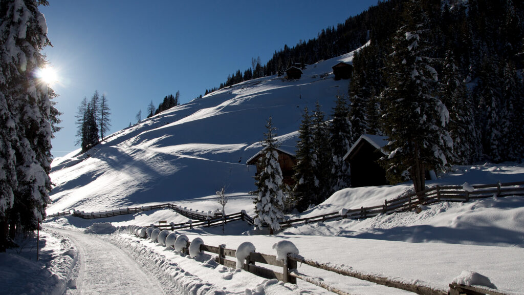 Winterlandschaft Außervillgraten
