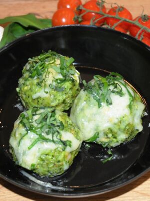 Bärlauchknödel