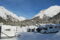 Wintercamping in Osttirol: Schnee grüßt den König