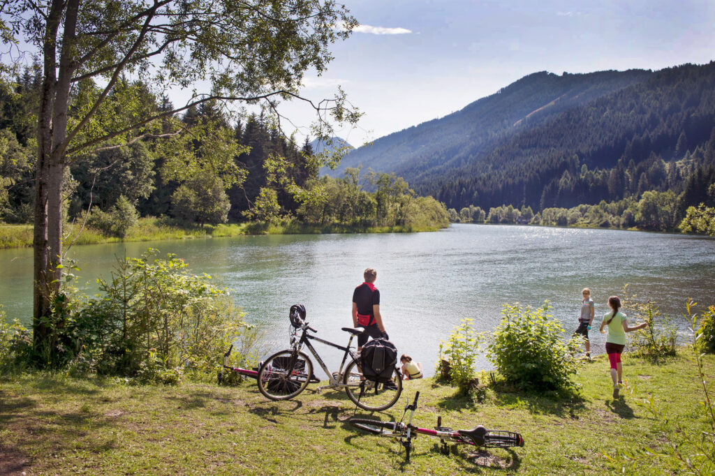 Ausflugsziel in Osttirol entlang des Drauradwegs