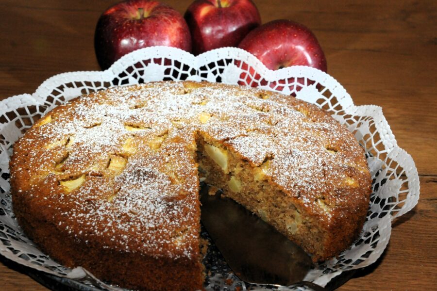 Gesunder Apfelkuchen