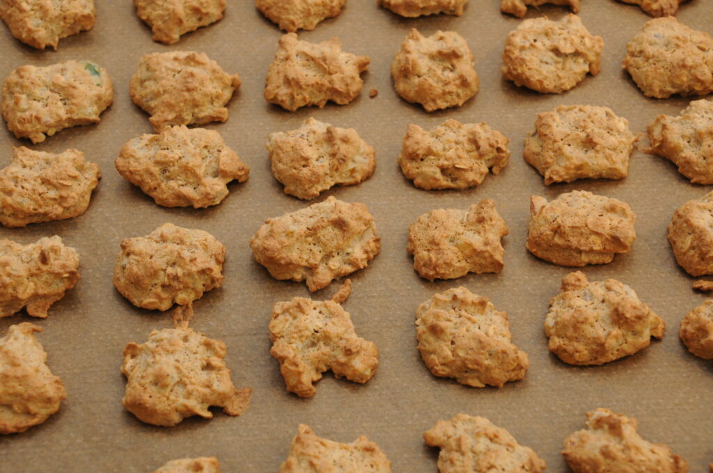 fertig gebacken Kernige Leckerlis