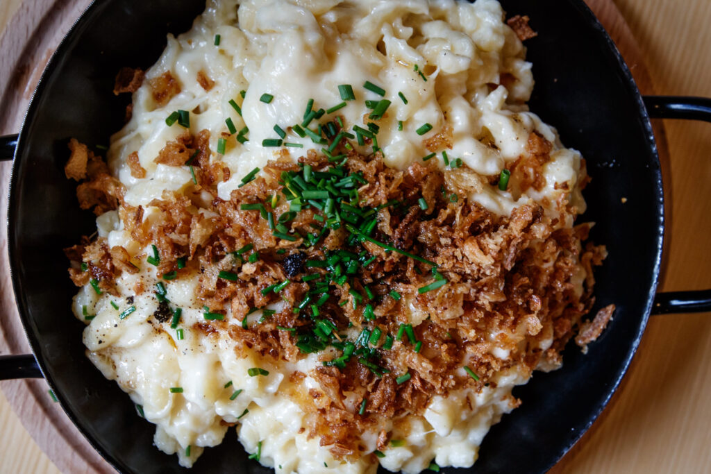 Tiroler Wirtshauskultur Käsespätzle