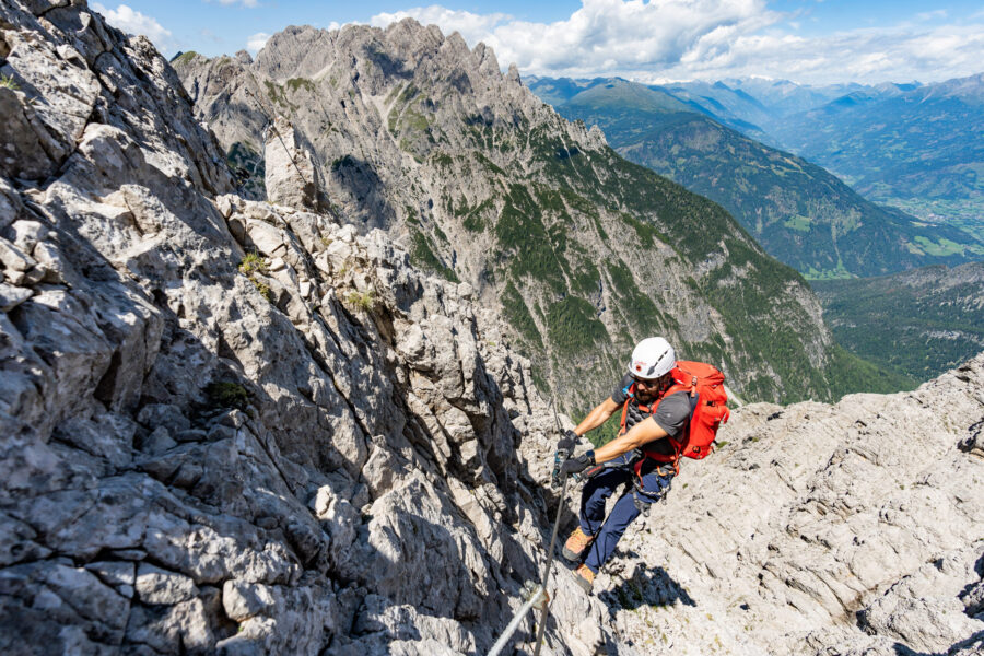 Der Madonnen-Klettersteig in den Lienzer Dolomiten