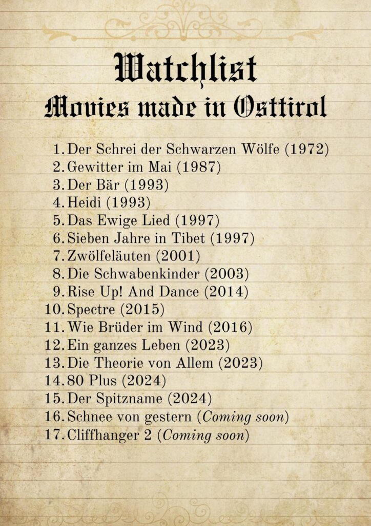 Filme aus Osttirol