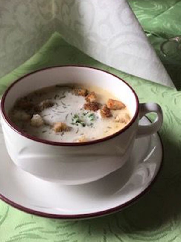 Knoblauchcremesuppe