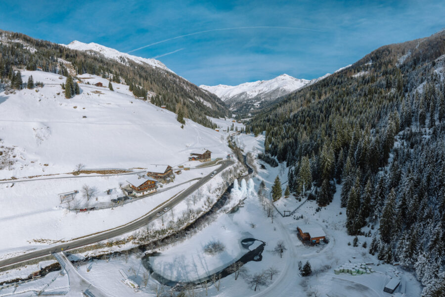 Winterwunderwelt Winkeltal in Außervillgraten