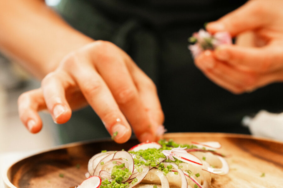 Kräuter-Topfen-Ravioli
