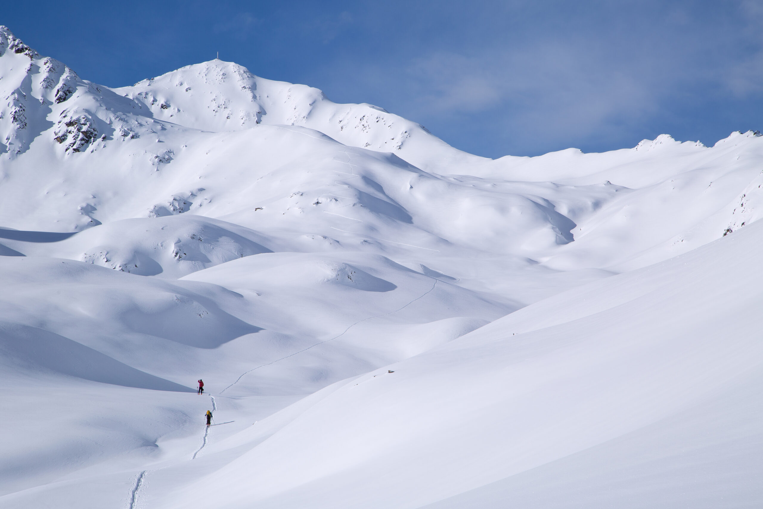 Schneewüste im Defereggental
