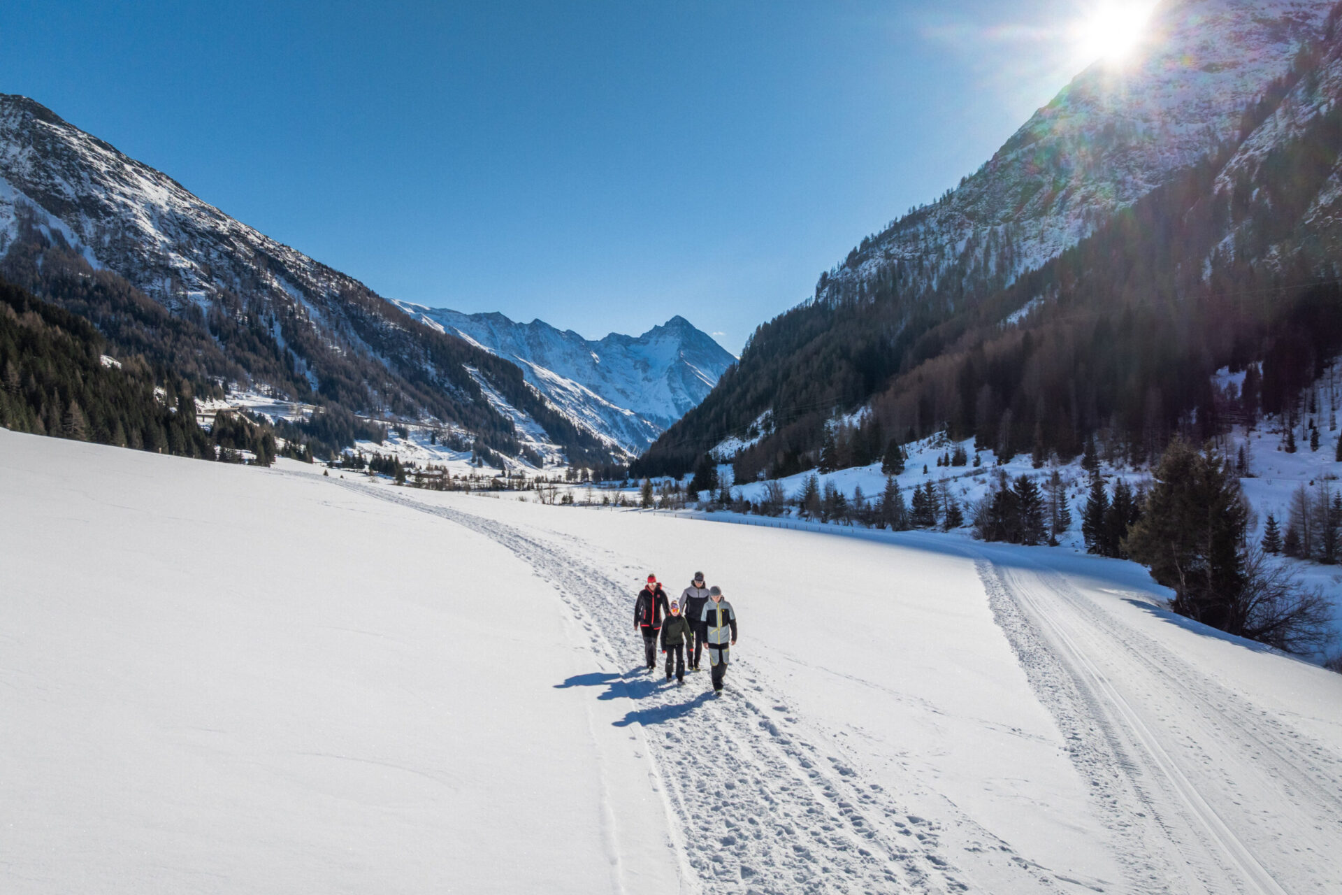 Vier der schönsten Winterwanderwege für die ganze Familie