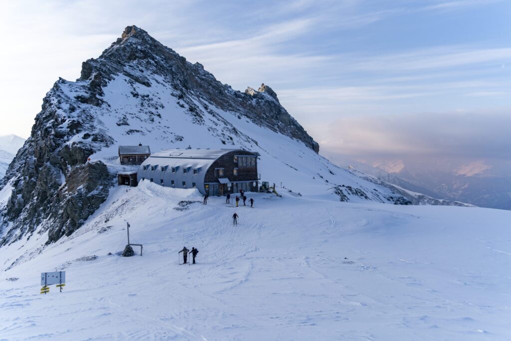 Stüdlhütte am Fuße Des Großglockners